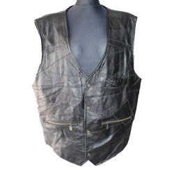 KAMIZELKA MOTOR SKÓRA rozm. 3XL